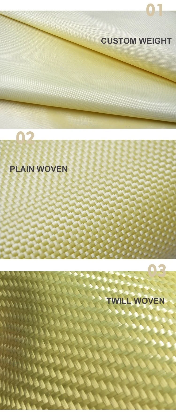 China Factory Fire Retardant Kevlar 1000d 180GSM Plain Twill Carbon Fiber Cloth Aramid DuPont Kevlar Cloth Fabric Aramid Fabric Kevlar Fabric for Armor