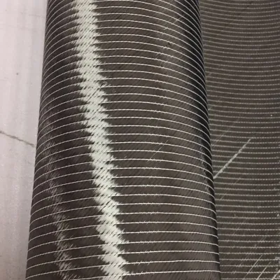 Ширина 127 см +-45, 0/90 12K многоосная ткань из углеродного волокна для усиления яхты