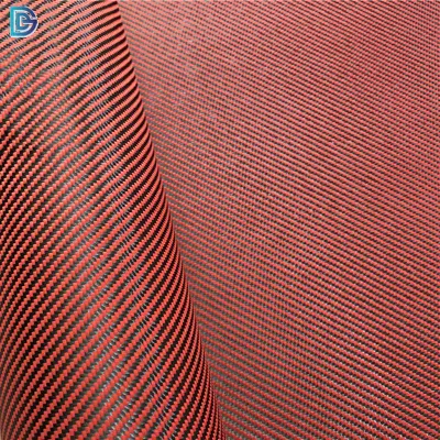 Китайская фабрика, горячая распродажа, красная, черная ткань, красочная обычная ткань из углеродного арамидного волокна из саржи, используемая для стойки БПЛА